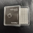 Valcambi Silver Bar 100g 100x1 Gram CombiBar with Assay Card