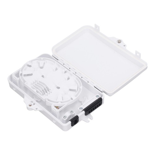 6 Core Fiber Distribution Box Fiber Optic Junction Splitter Box FTTH New - Photo 9/12