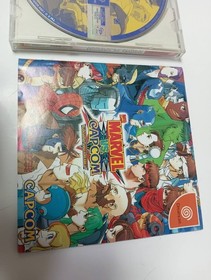 Marvel vs Capcom Clash of Super Heroes Sega Dreamcast DC Used Game NTSC-J Japan