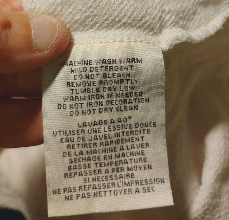 De colección Denim & Supply Ralph Lauren Blanco Crop Longhorn Calavera Mujer Talla M RARO Foto 2 de 4