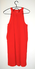 NWT BCBG Max Azria Womens Poppy Red Sleeveless Tristyn Shift Cocktail Dress sz M