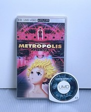 Osamu Tezuka s Metropolis PSP UMD Video Clean Disc Missing Inserts