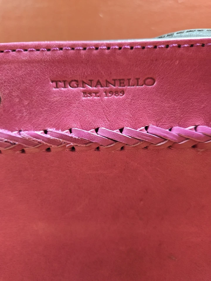Bolso de cuero mediano Tignanello Foto 4 de 4
