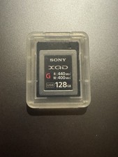 Sony XQD 128 GB Camera Memory Cards for sale | eBay