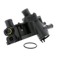 ThermostatgehäUse Thermostat FüR VW Seat Skoda 1.4 1.6 Caddy Golf Polo Lupo