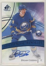 2020 Upper Deck SP Game Used Authentic Rookies Blue Dylan Cozens #185 Auto 0gn4