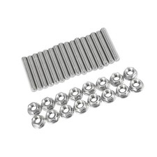 16pcs Stainless Steel Exhaust Manifold Bolt Stud Hardware for Ford 4.6 5.4 Li...