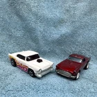 Vintage Hot Wheels 1:64 '57 T-Bird & ‘55 Chevy Diecast Cars Lot 1977 1978