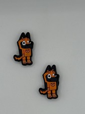 2pcs shoe charms for croc Theme Charms Bluey Bingo Cartoon Shoe Charms