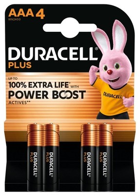 40 x Duracell AAA Micro Plus Batterien 100% LANGLEBIGER* Power Boost 10 x 4er
