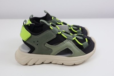 Neue Geox Sandalen Gr. 24 Airadym grün Schuhe für Jungen Trekkingsandalen