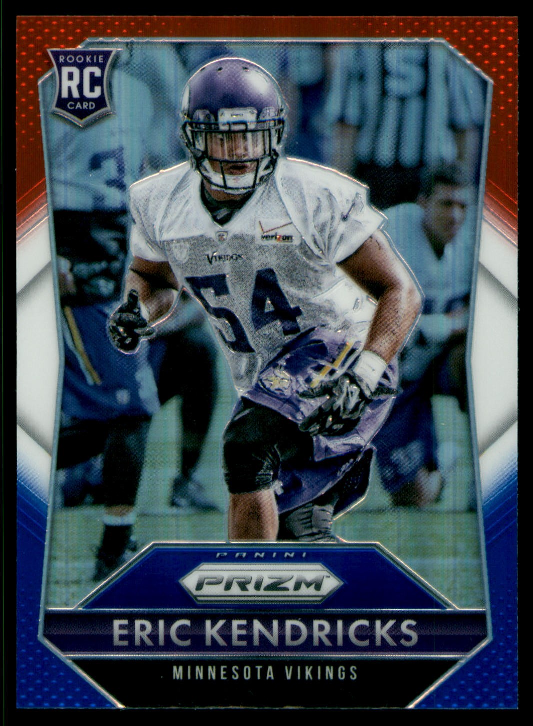 2015 Panini Prizm #237 Eric Kendricks Red, White, and Blue Prizm RC Rookie