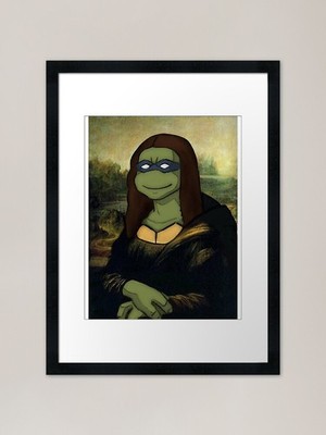 Leonardo da Vinci Renaissance Gemälde gerahmt Wandbild Poster Leinwanddruck Bild