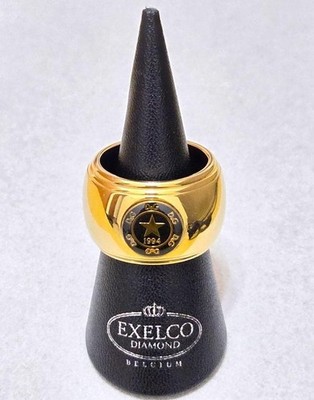 D G Dolce Gabbana Ring College Style Logo Gold Vintage Authentic From Japan