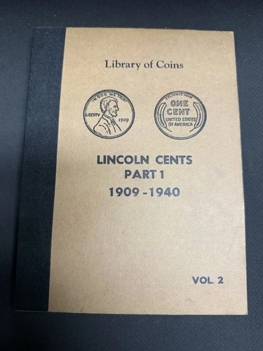 Nice 1909P VDB 1911D 1912D 1913D-1940S Lincoln Wheat Cents Set in VTG LOC Album