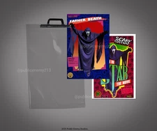 SCREAM Costume Bag Father Death Stab Stock Card Replica Prop Ghostface Mask