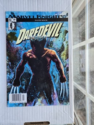 Daredevil #54 Newsstand 1:20 Rare 2,873 Copies Marvel 2004 Wolverine Echo App