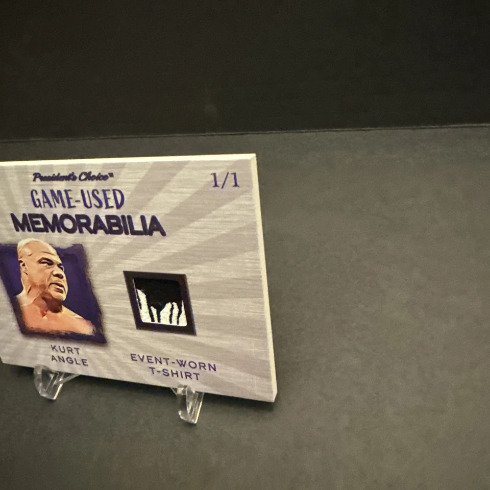 2021 President's Choice - Bret "The Hitman" Hart - EVENT WORN SHORTS - 1/1 - WWE - Image 2 of 4