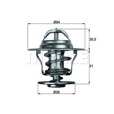Thermostat Opel COMMODORE