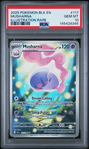 Musharna graded PSA 10 for sale on eBay
