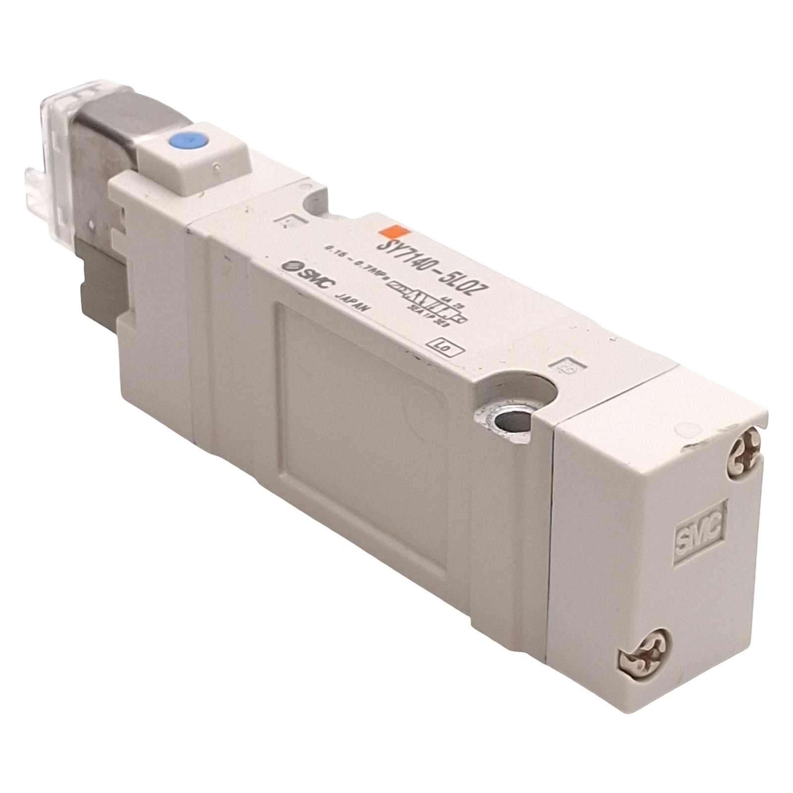 SMC SY7140-5LOZ Solenoid Valve, 2-Position Single, 0.15-0.7MPa, 24VDC Coil