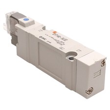 SMC SY7140-5LOZ Solenoid Valve, 2-Position Single, 0.15-0.7MPa, 24VDC Coil