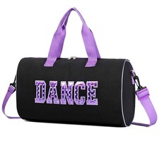 Dance Duffle for Girls, Kids Toy Storage, Weekend/Overnight Bag, Gymnastics G...
