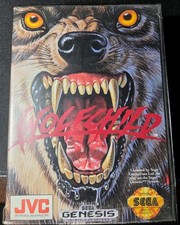 Wolfchild Sega Genesis 1993 Complete in Box with Manual