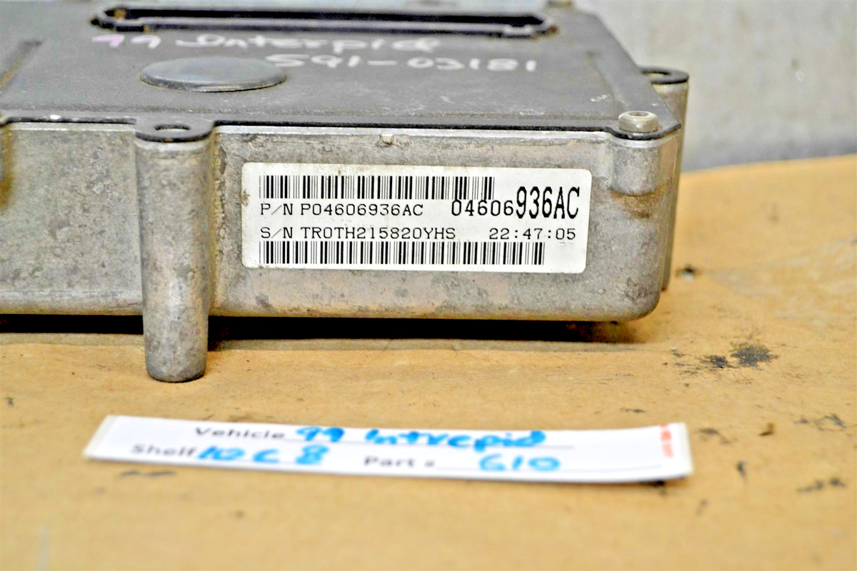 P04606936AC Dodge Intrepid 1999 Transmission Control Computer