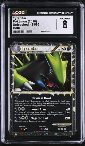 Tyranitar graded CGC 8 for sale on eBay