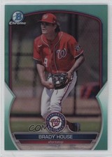 2023 Bowman Chrome Prospects Aqua Refractor 123/125 Brady House #BCP-212 0i87