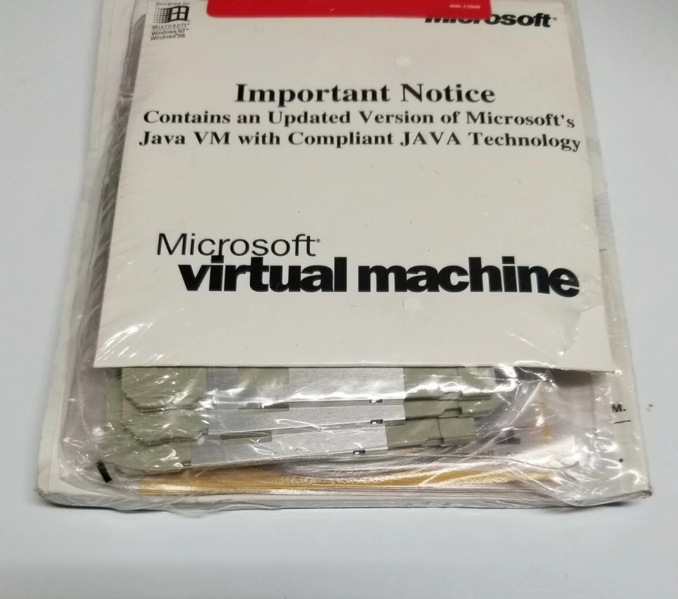 DELL Windows NT Workstation 4.0 - new sealed OEM book, floppies, CDs, and CoA. - Image 2 of 4