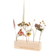 Ständer Blumen Kräuter Ikebana Kenzan Holz Trockenblumen Vase Steckschale Igel M
