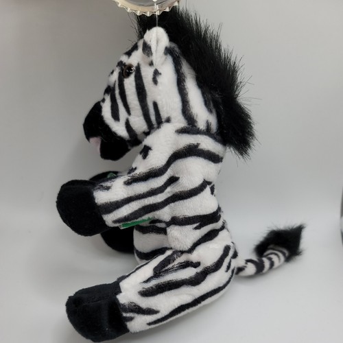 Vintage 1999 Coca-Cola International Nigeria Zebra Bean Bag Plush W Tags - Picture 5 of 12