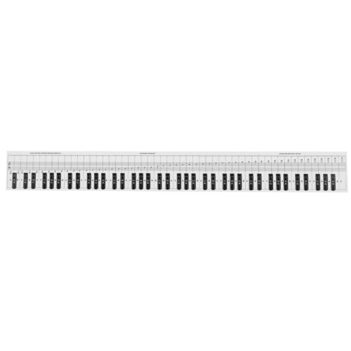 Piano Keyboard Note Chart 88 Keys Exercise Comparison Table Portable Coated SLK - Photo 1 sur 12