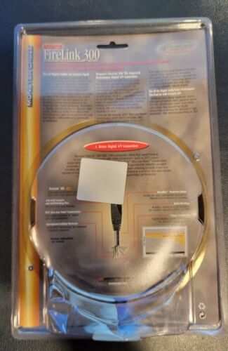 New Monster Cable FL300 Firelink 300 IEEE 1394 - Zdjęcie 2 z 2