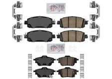 Ameribrake Front And Rear Ceramic Disc Brake Pads For Nissan Sentra 2020-2023