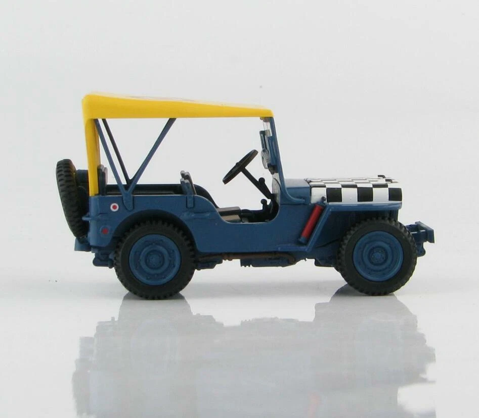 HOBBY MASTER WWII RAF Willy's Jeep  Follow Me 1/48 DIECAST MODEL JEEP - Image 3 of 4