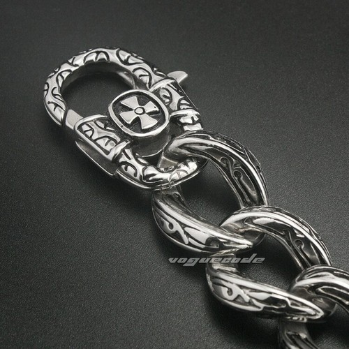 Stainless Steel Unique Tribal Tattoo KeyChain DIY Punk Accessories 5C016KCB - Picture 5 of 6