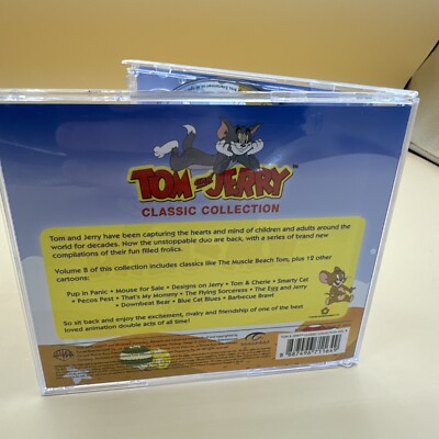 Tom And Jerry Classic Collection VIDEO CD VCD - Volume 8 - Rare- 2