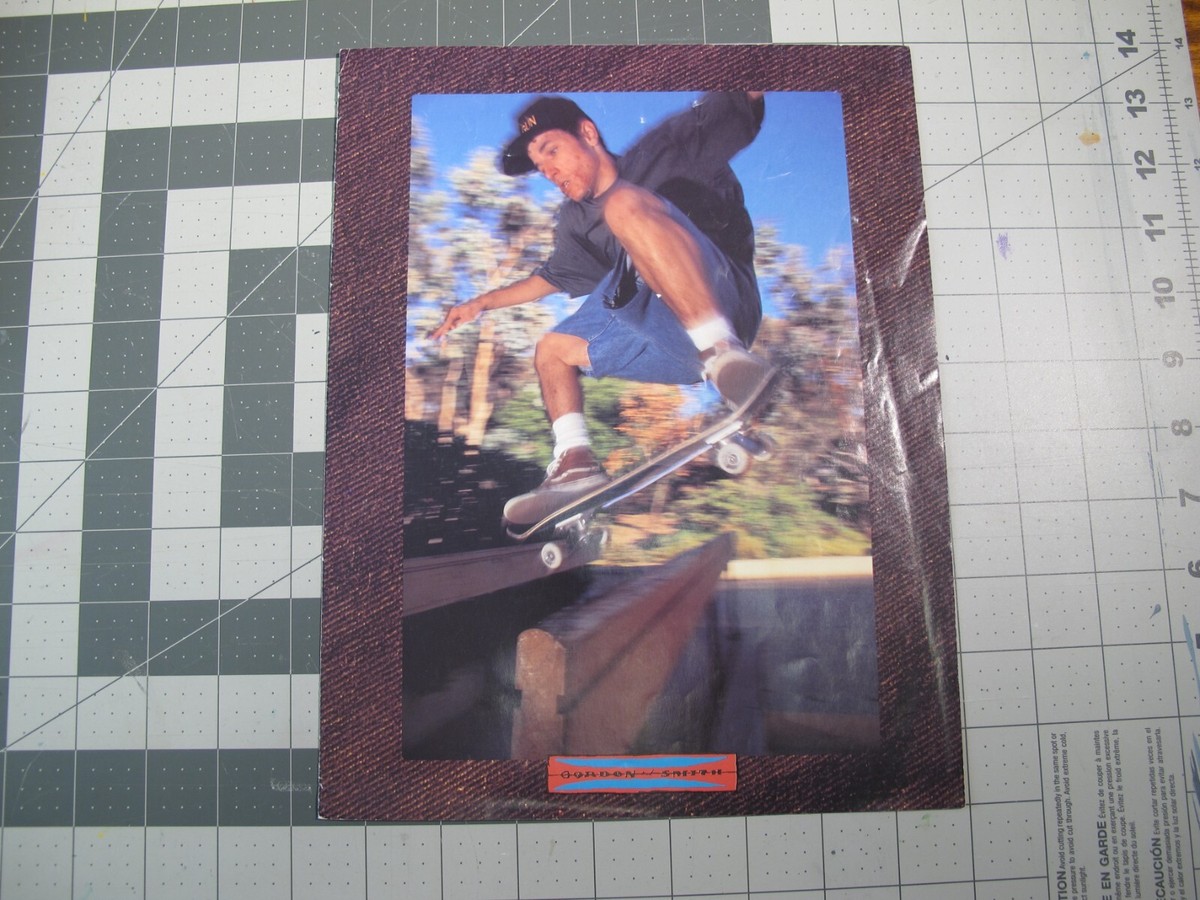 vtg 1980s skateboard ephemera - G&S Gordon and Smith flyer cataog