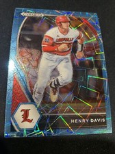 Henry Davis 2021 Panini Prizm Draft Picks Blue Velocity Prizm Pittsburgh Pirates