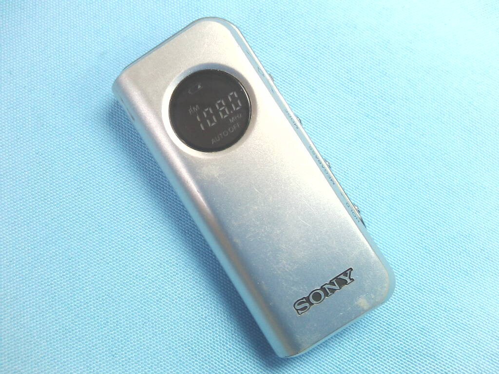 SONYソニー ライター型ポケットラジオ SRF-M98 FM/AM（SONY