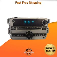 Chevrolet 2007 Equinox Radio AM FM Single CD Player w Auxiliary Input Unlocked