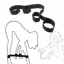 Binding Leg Harness Handcuffs Ankle Cuffs Restraint Blinder Spreader Bar