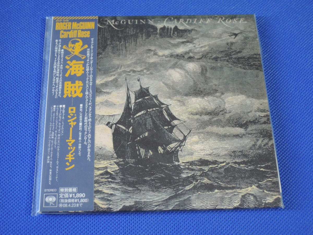 CD Roger McGuinn Cardiff Rose SICP1546PROMO Sony Records Intl 紙ジャケ プロモ /00110 Roger McGuinn / Cardiff Rose Japan Mini LP CD Sealed / OOP