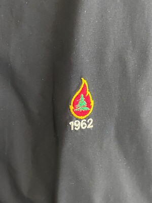  Zero Restriction 1962 Golf Club Zippered Wind SWEATER Large L 
