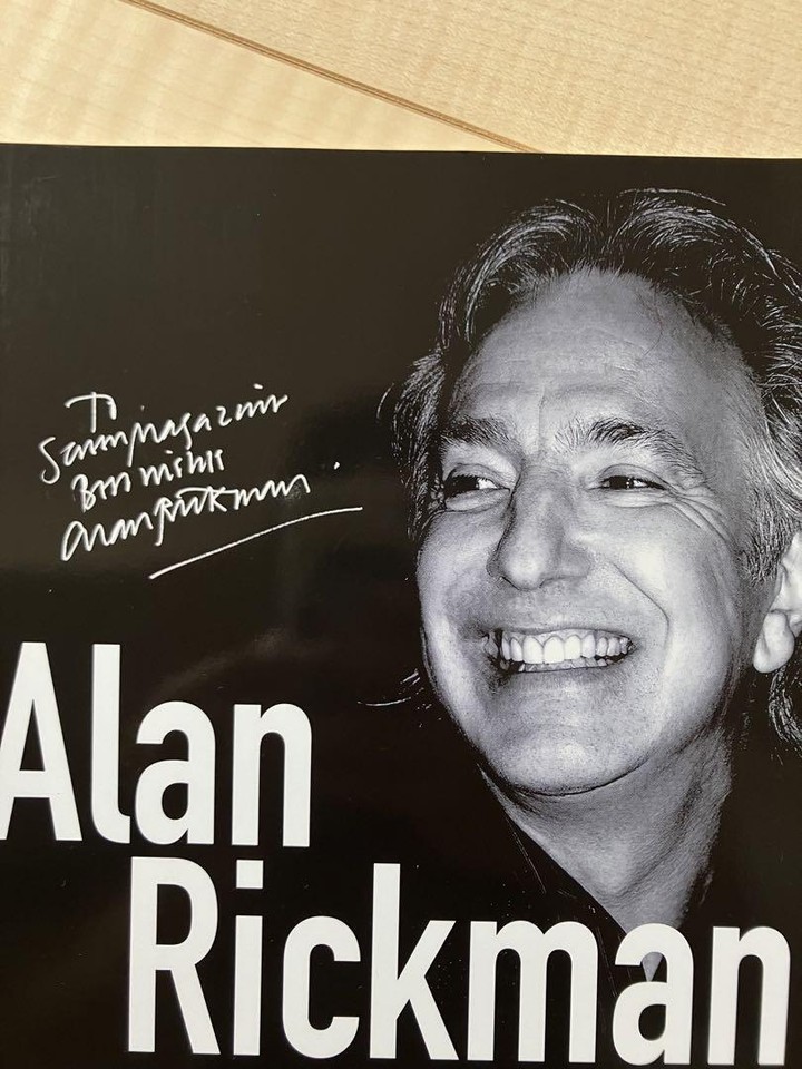 Alan Rickman Screen Archives Snape Harry Potter eBay