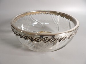 Ancien Sucrier En Métal Argenté Par VICTOR SAGLIER (1809-1894) - Pièce Vintage Faite Main, France
