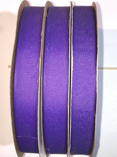 PURPLE GROSGRAIN RIBBON 100 YARDS 7/8" BULK ULINE NICE QAULITY NEW USA